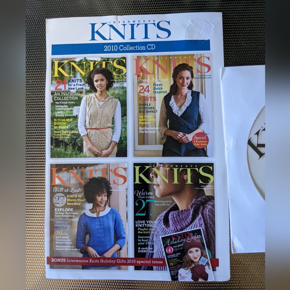 Interweave Knits 2010 Collection CD